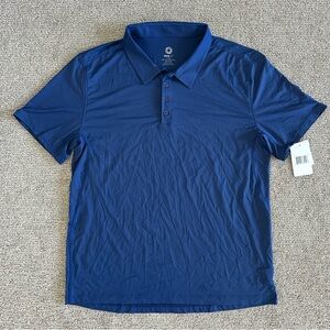 BloqUV Men's Short Sleeve Polo Style 11004‎ | Navy | Size XL